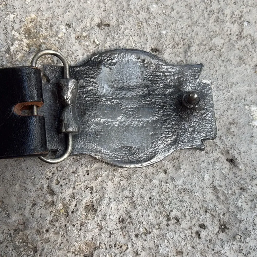 Bushy Creek tooled belt